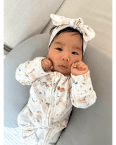 Little Sheep, Organic Baby Romper - Duper DuDu