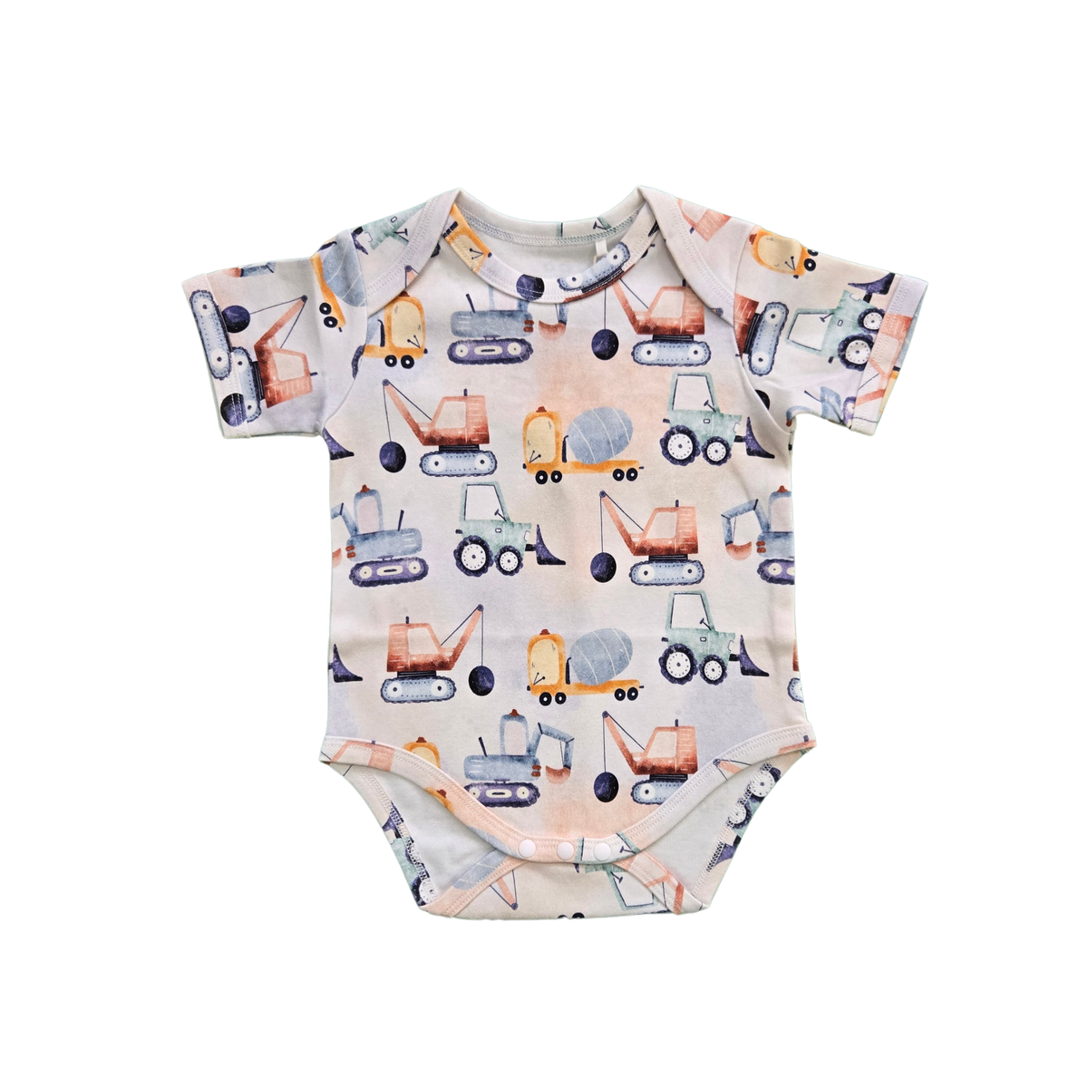 Constructions, Organic Baby Onesie