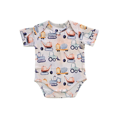 Constructions, Organic Baby Onesie