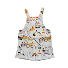Hard working Dinos, Organic Baby Overall