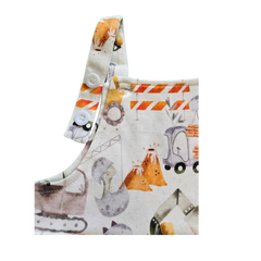 Hard working Dinos, Organic Baby Overall