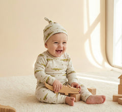 Little Crocodile, Organic Baby Pyjamas Set (Hat is not included)