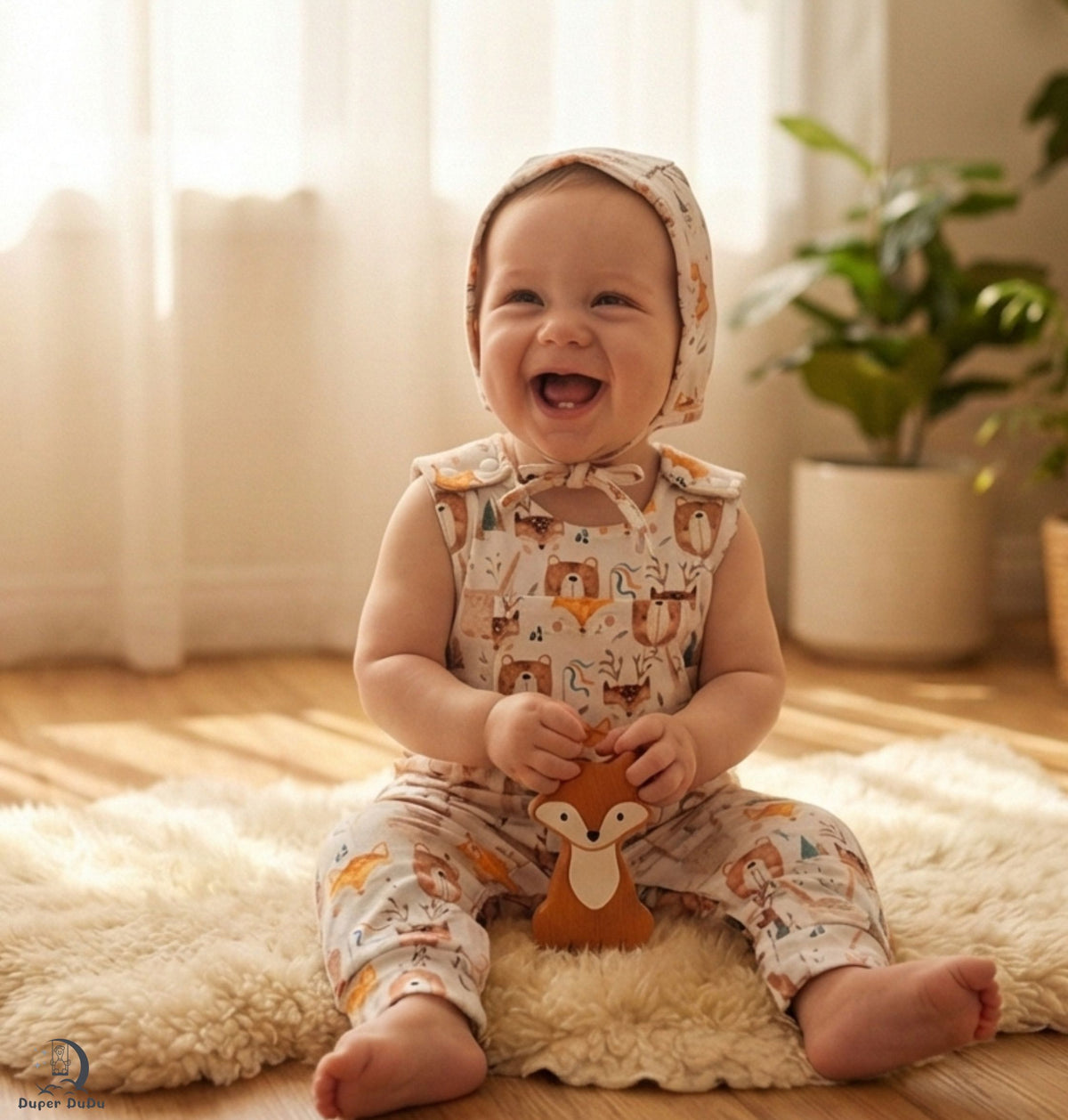 Wild Team, Organic Sleeveless Romper