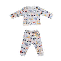 Constructions, Organic Baby Pajamas Set