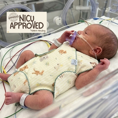 Aussie Pals Premature/NICU Babywear (Patent-Pending)