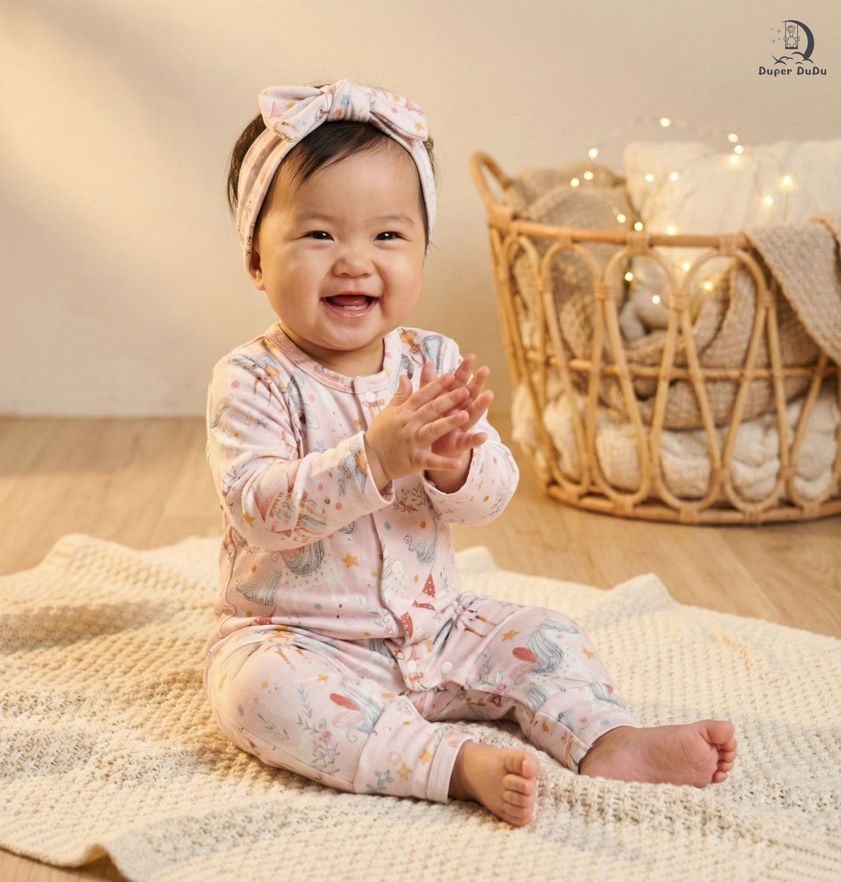 Princess, Organic Baby Romper