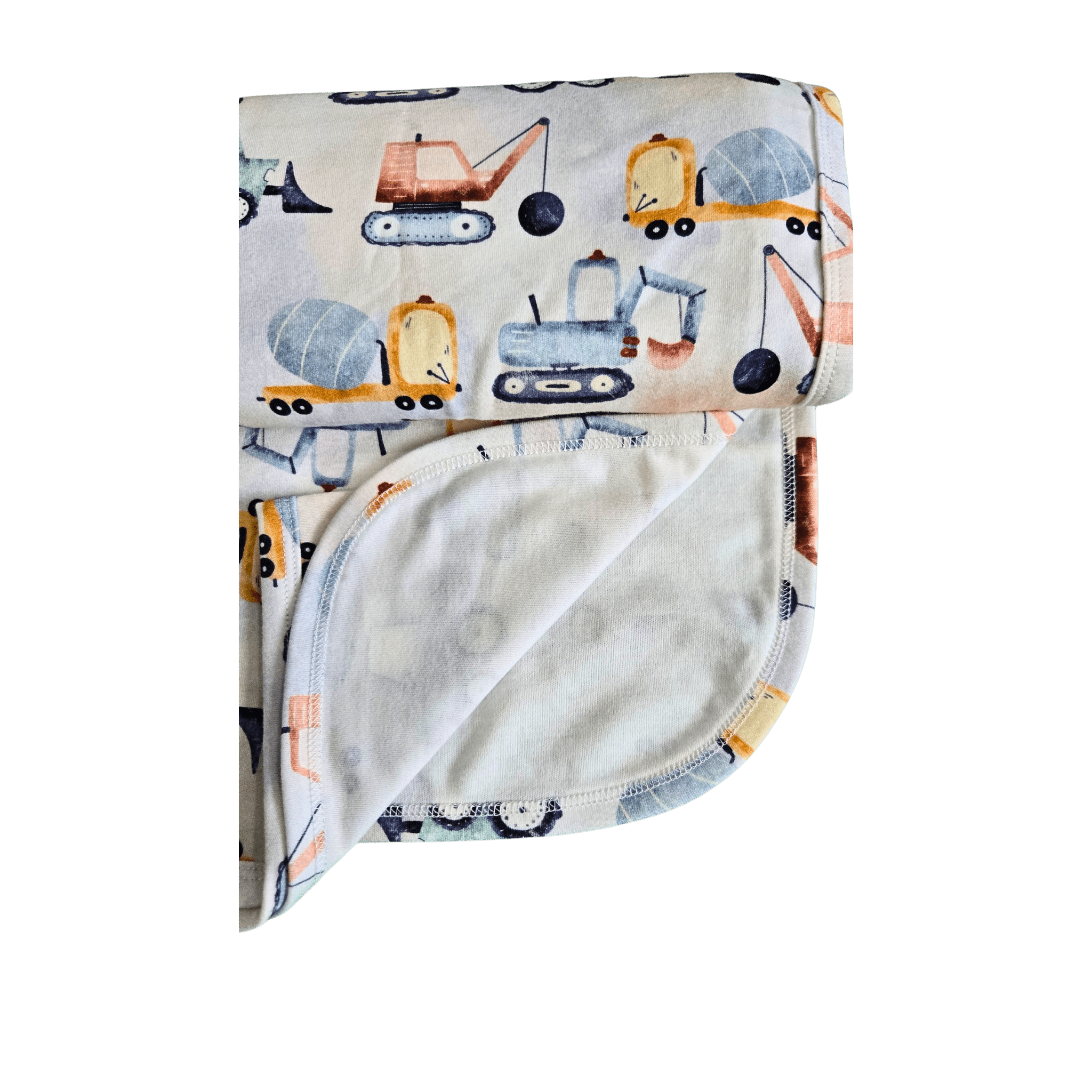 Construction, Organic Baby Blanket - Duper DuDu