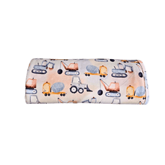 Construction, Organic Baby Blanket - Duper DuDu