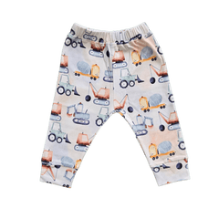 Constructions, Organic Baby Pajamas Set - Duper DuDu