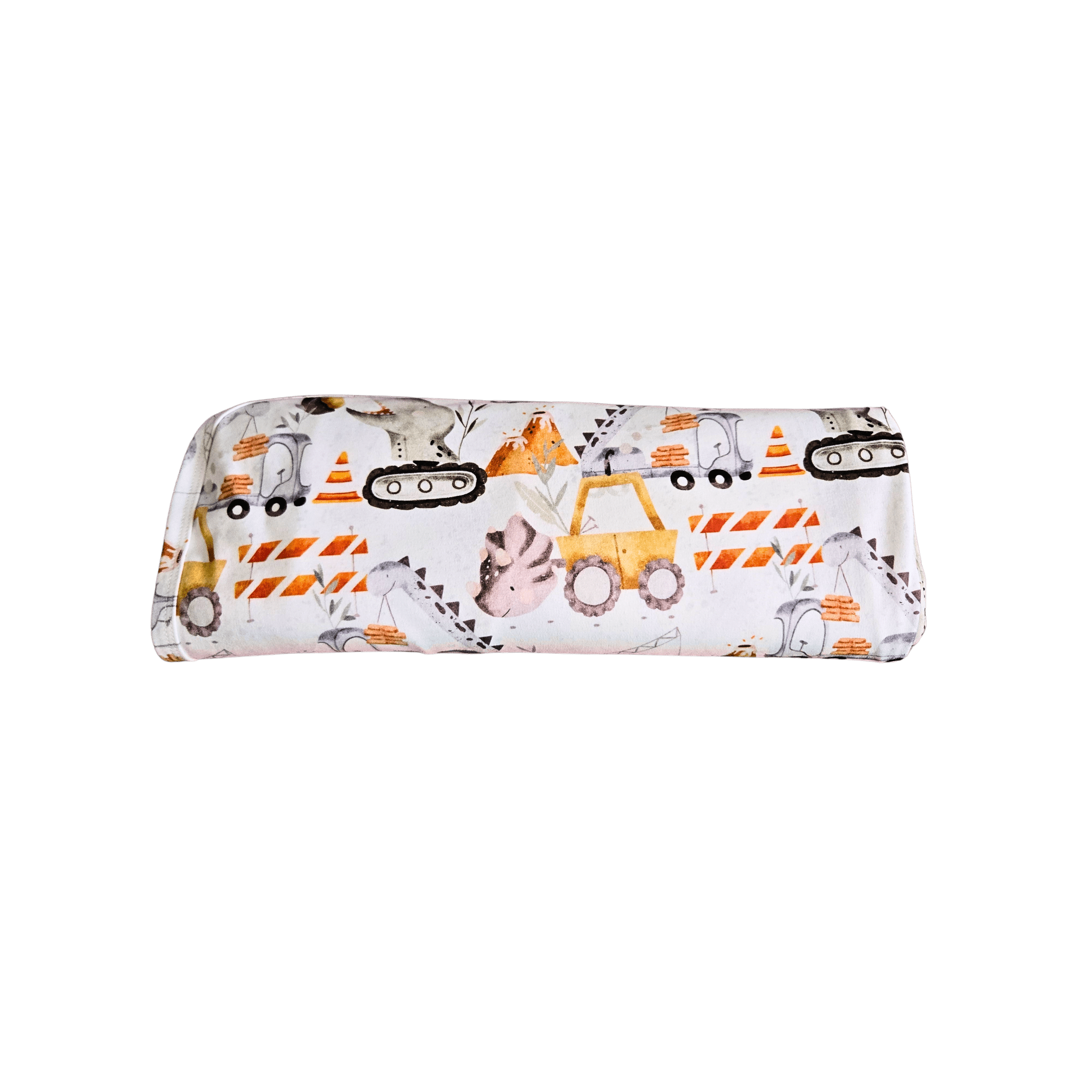 Hard Working Dinos, Organic Baby Blanket - Duper DuDu