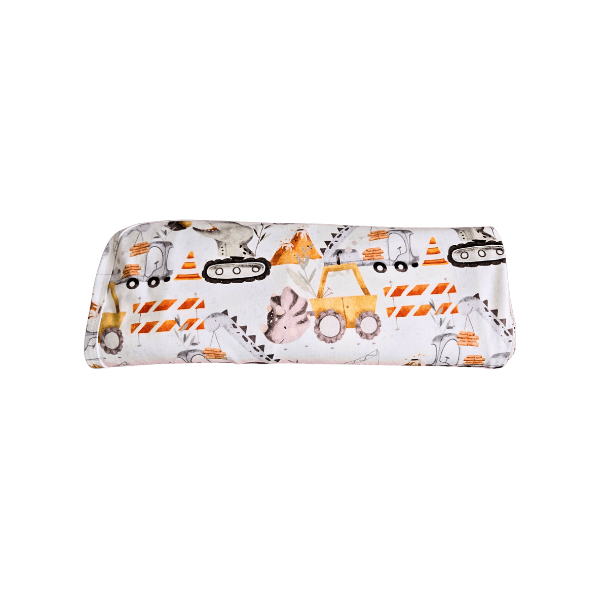 Hard Working Dinos, Organic Baby Blanket - Duper DuDu