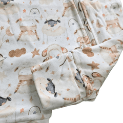 Little Sheep, Organic Baby Romper - Duper DuDu